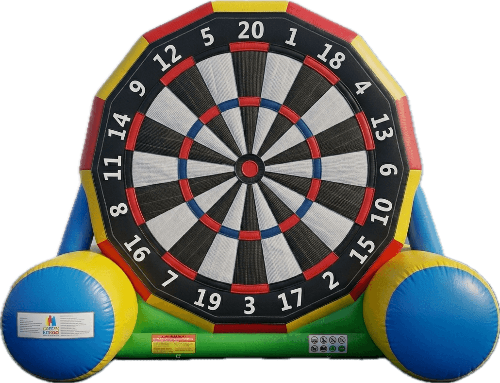 Két oldalas darts foci – ugrálóvár bérlés 1